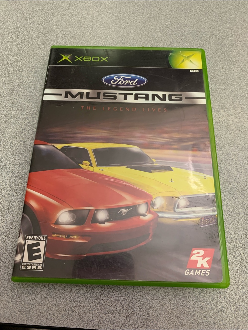 Ford Mustang the legend lives OG Xbox Game - CIB Complete - 2K Games